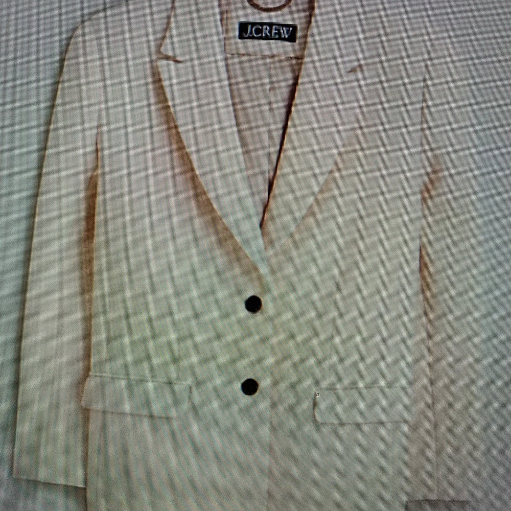 J. Crew Women's Cream Blazer